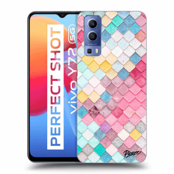 Szilikon tok erre a típusra Vivo Y72 5G - Colorful roof