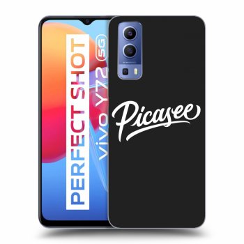 Picasee fekete szilikon tok az alábbi mobiltelefonokra Vivo Y72 5G - Picasee - White