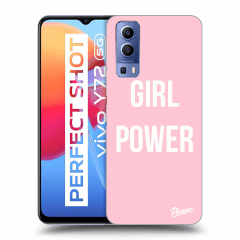 Picasee átlátszó szilikon tok az alábbi mobiltelefonokra Vivo Y72 5G - Girl power