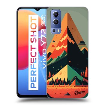 Picasee átlátszó szilikon tok az alábbi mobiltelefonokra Vivo Y72 5G - Oregon