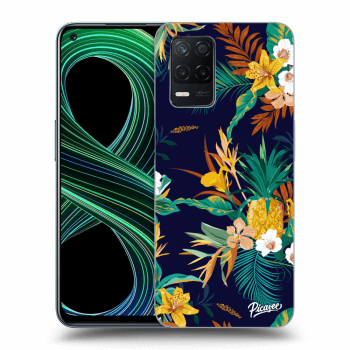 Szilikon tok erre a típusra Realme 8 5G - Pineapple Color