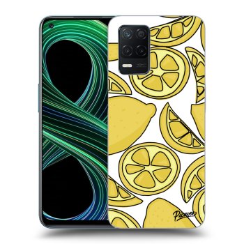 Szilikon tok erre a típusra Realme 8 5G - Lemon