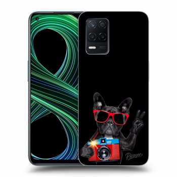 Szilikon tok erre a típusra Realme 8 5G - French Bulldog