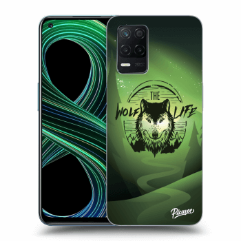 Szilikon tok erre a típusra Realme 8 5G - Wolf life