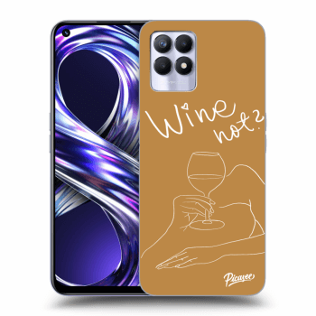 Szilikon tok erre a típusra Realme 8i - Wine not