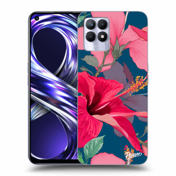 Szilikon tok erre a típusra Realme 8i - Hibiscus