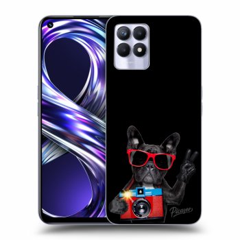 Szilikon tok erre a típusra Realme 8i - French Bulldog