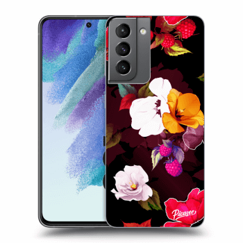 Picasee ULTIMATE CASE PowerShare Samsung Galaxy S21 FE 5G - készülékre - Flowers and Berries