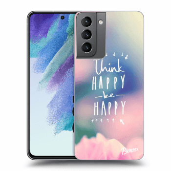 Picasee ULTIMATE CASE PowerShare Samsung Galaxy S21 FE 5G - készülékre - Think happy be happy