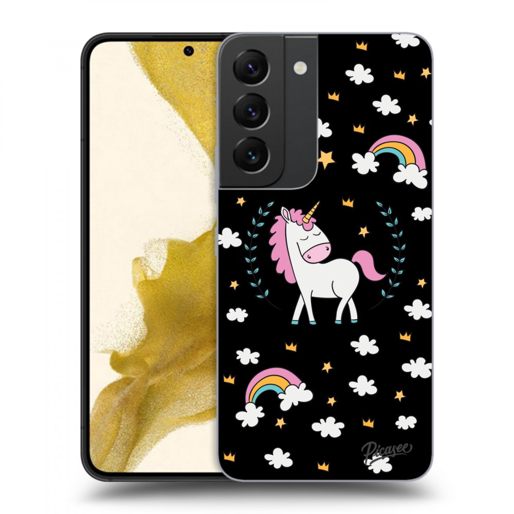 Picasee ULTIMATE CASE Samsung Galaxy S22 5G - készülékre - Unicorn star heaven