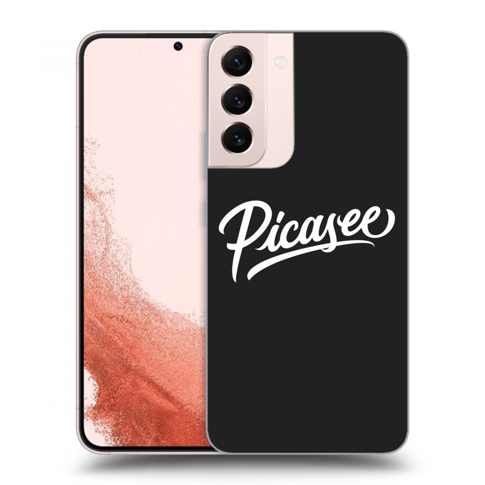 Picasee fekete szilikon tok az alábbi mobiltelefonokra Samsung Galaxy S22+ 5G - Picasee - White