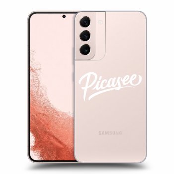 Picasee átlátszó szilikon tok az alábbi mobiltelefonokra Samsung Galaxy S22+ 5G - Picasee - White