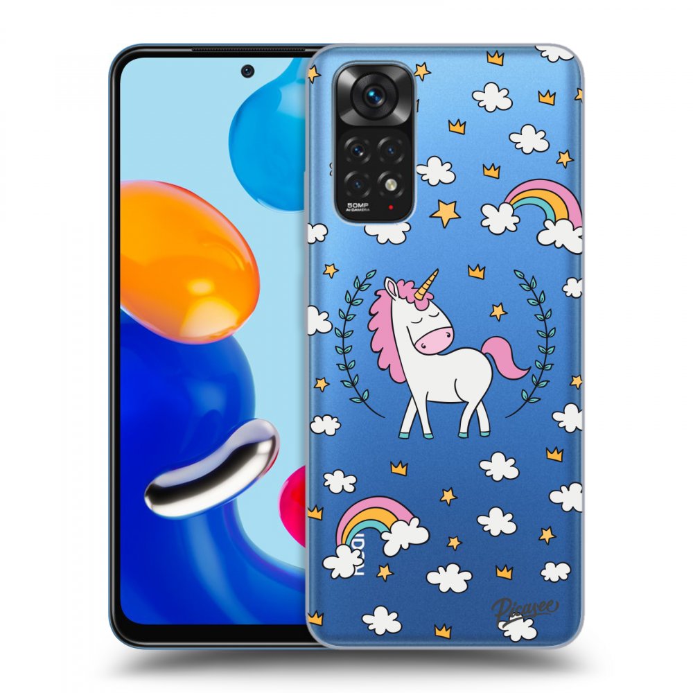 Picasee átlátszó szilikon tok az alábbi mobiltelefonokra Xiaomi Redmi Note 11 - Unicorn star heaven