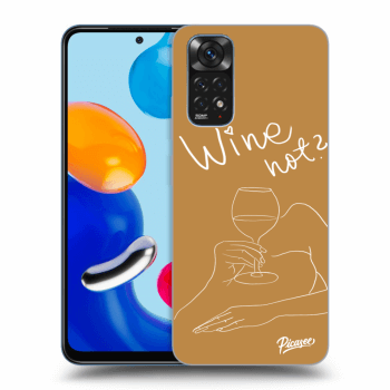 Szilikon tok erre a típusra Xiaomi Redmi Note 11 - Wine not