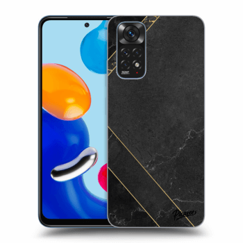 Szilikon tok erre a típusra Xiaomi Redmi Note 11 - Black tile