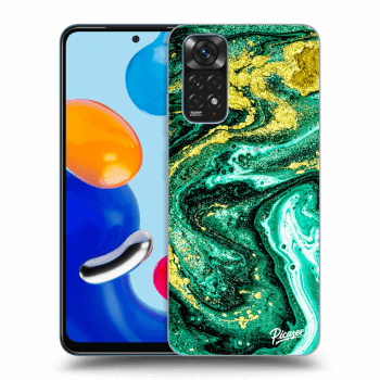 Szilikon tok erre a típusra Xiaomi Redmi Note 11 - Green Gold