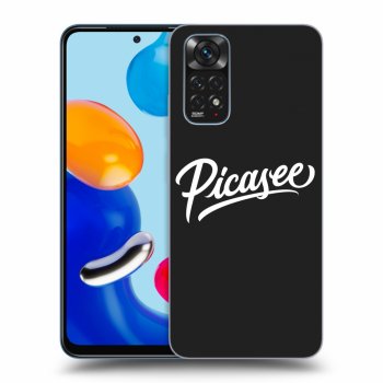 Picasee fekete szilikon tok az alábbi mobiltelefonokra Xiaomi Redmi Note 11 - Picasee - White