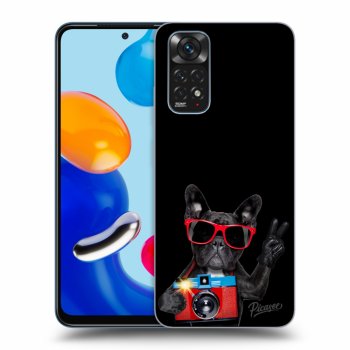 Szilikon tok erre a típusra Xiaomi Redmi Note 11 - French Bulldog