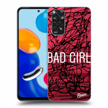 Picasee fekete szilikon tok az alábbi mobiltelefonokra Xiaomi Redmi Note 11S 4G - Bad girl