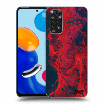 Szilikon tok erre a típusra Xiaomi Redmi Note 11S 4G - Organic red