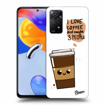 Szilikon tok erre a típusra Xiaomi Redmi Note 11 Pro - Cute coffee