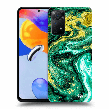 Szilikon tok erre a típusra Xiaomi Redmi Note 11 Pro - Green Gold