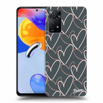 Szilikon tok erre a típusra Xiaomi Redmi Note 11 Pro - Lots of love