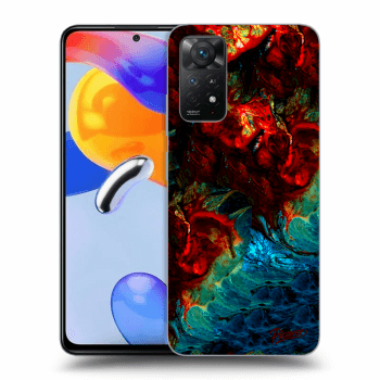 Picasee átlátszó szilikon tok az alábbi mobiltelefonokra Xiaomi Redmi Note 11 Pro 5G - Universe