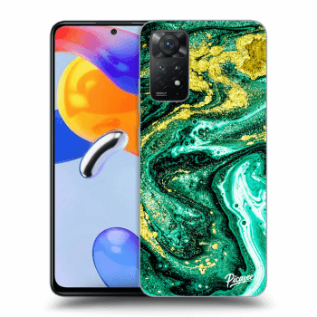 Szilikon tok erre a típusra Xiaomi Redmi Note 11 Pro 5G - Green Gold