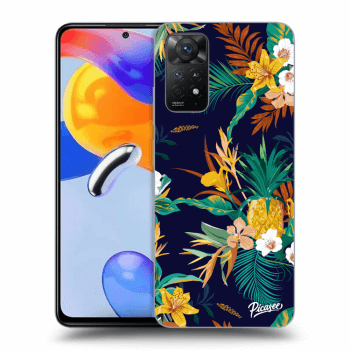 Szilikon tok erre a típusra Xiaomi Redmi Note 11 Pro 5G - Pineapple Color