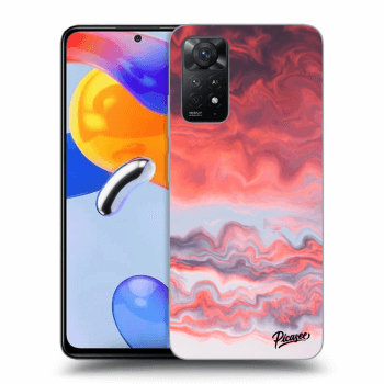 Szilikon tok erre a típusra Xiaomi Redmi Note 11 Pro 5G - Sunset