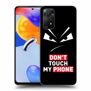 Szilikon tok erre a típusra Xiaomi Redmi Note 11 Pro 5G - Evil Eye - Transparent