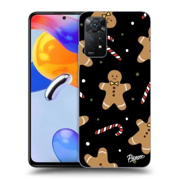 Picasee fekete szilikon tok az alábbi mobiltelefonokra Xiaomi Redmi Note 11 Pro 5G - Gingerbread