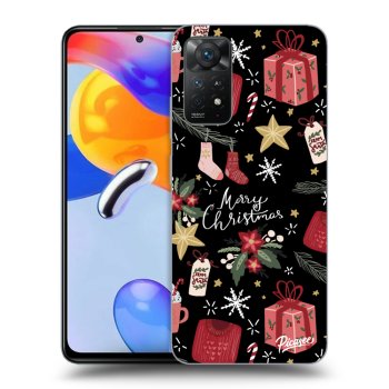 Szilikon tok erre a típusra Xiaomi Redmi Note 11 Pro 5G - Christmas