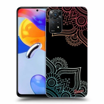 Szilikon tok erre a típusra Xiaomi Redmi Note 11 Pro 5G - Flowers pattern