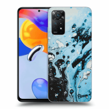 Szilikon tok erre a típusra Xiaomi Redmi Note 11 Pro 5G - Organic blue