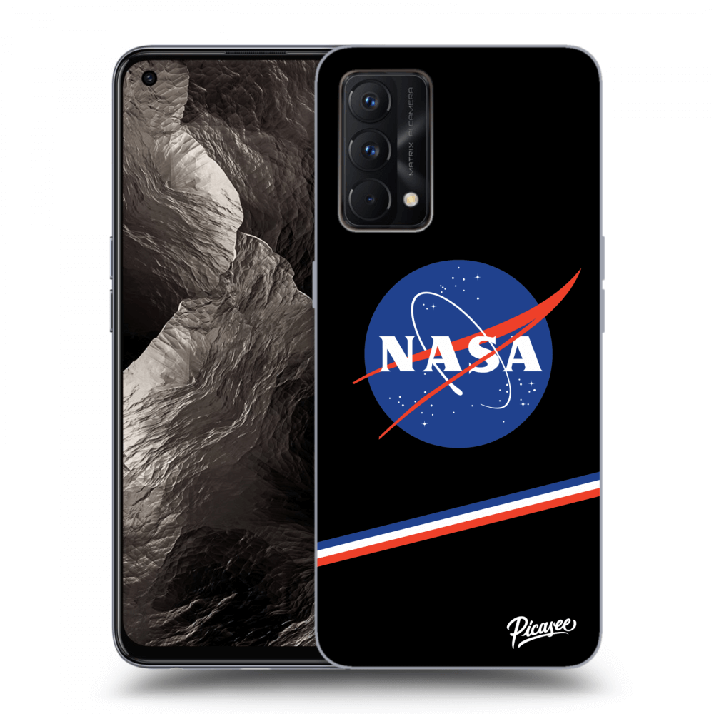 Picasee fekete szilikon tok az alábbi mobiltelefonokra Realme GT Master Edition 5G - NASA Original