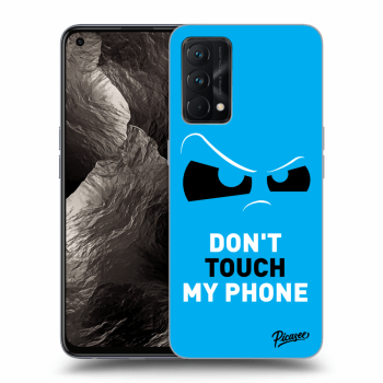 Szilikon tok erre a típusra Realme GT Master Edition 5G - Cloudy Eye - Blue
