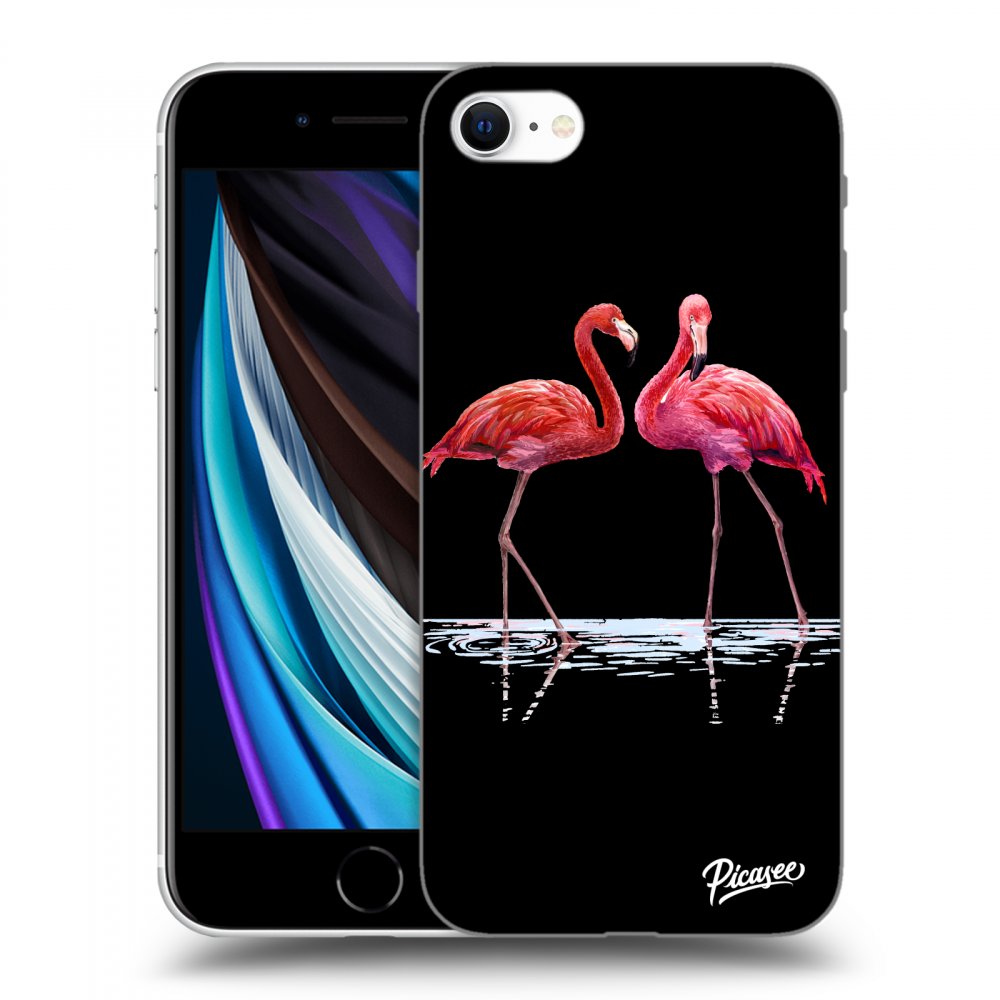 Picasee ULTIMATE CASE Apple iPhone SE 2022 - készülékre - Flamingos couple