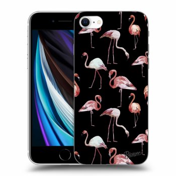 Szilikon tok erre a típusra Apple iPhone SE 2022 - Flamingos