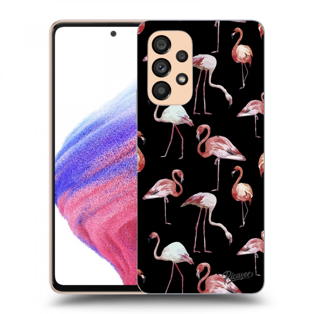 Picasee ULTIMATE CASE Samsung Galaxy A53 5G - készülékre - Flamingos