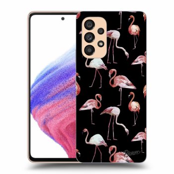 Szilikon tok erre a típusra Samsung Galaxy A53 5G - Flamingos