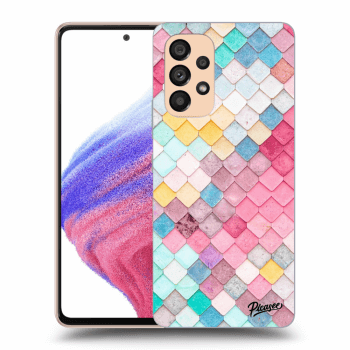 Szilikon tok erre a típusra Samsung Galaxy A53 5G - Colorful roof