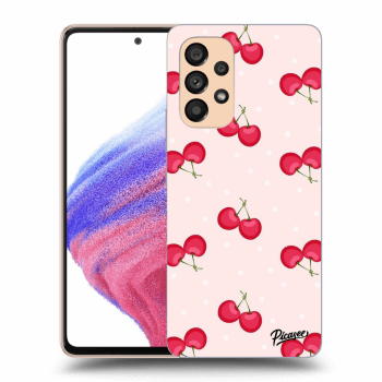 Szilikon tok erre a típusra Samsung Galaxy A53 5G - Cherries