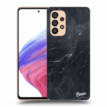 Szilikon tok erre a típusra Samsung Galaxy A53 5G - Black marble