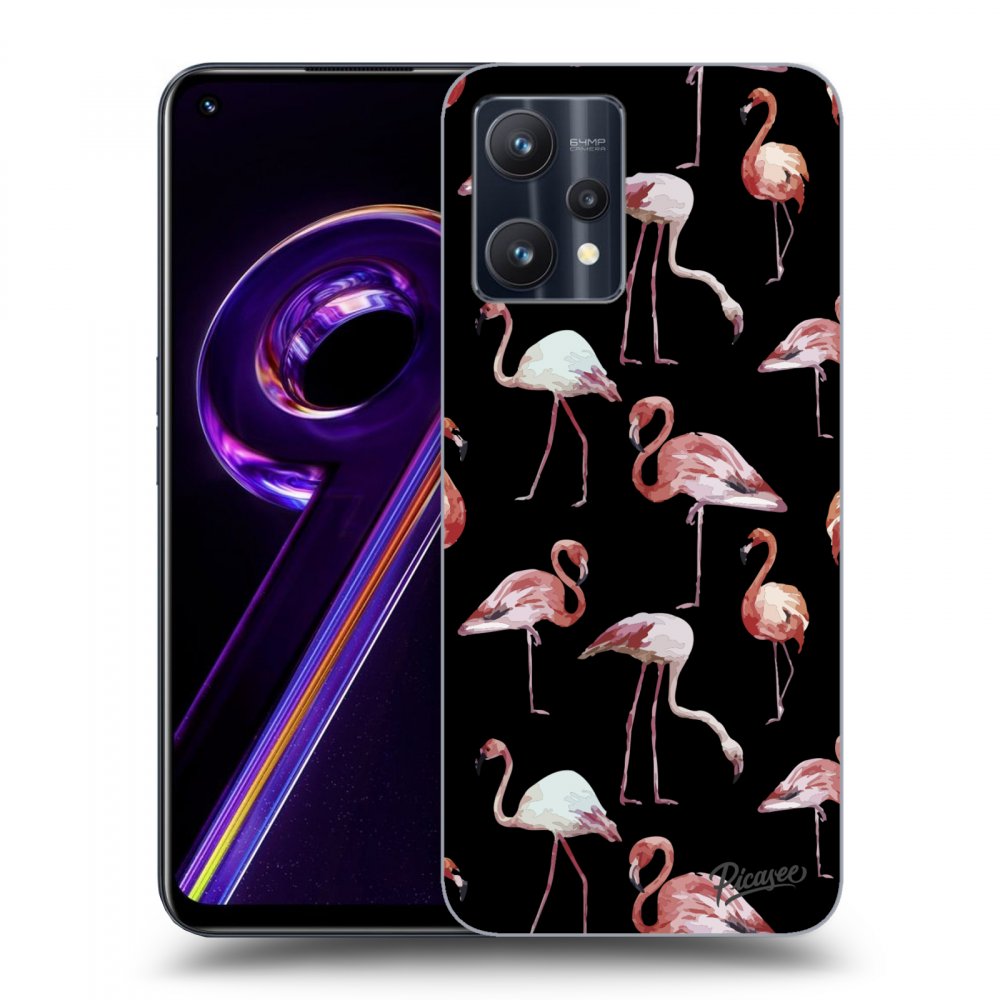 Picasee ULTIMATE CASE Realme 9 Pro 5G - készülékre - Flamingos