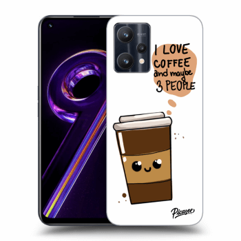 Szilikon tok erre a típusra Realme 9 Pro 5G - Cute coffee