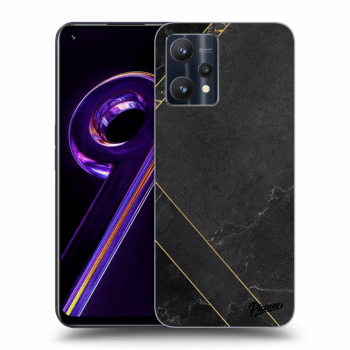 Szilikon tok erre a típusra Realme 9 Pro 5G - Black tile