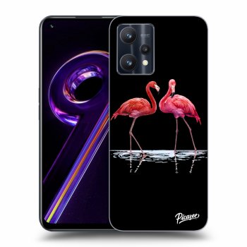 Szilikon tok erre a típusra Realme 9 Pro 5G - Flamingos couple