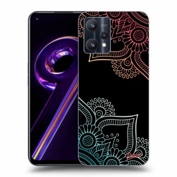 Szilikon tok erre a típusra Realme 9 Pro 5G - Flowers pattern